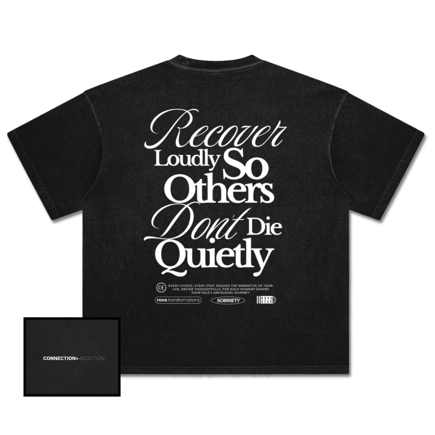 Recover Loudly Boxy Tee
