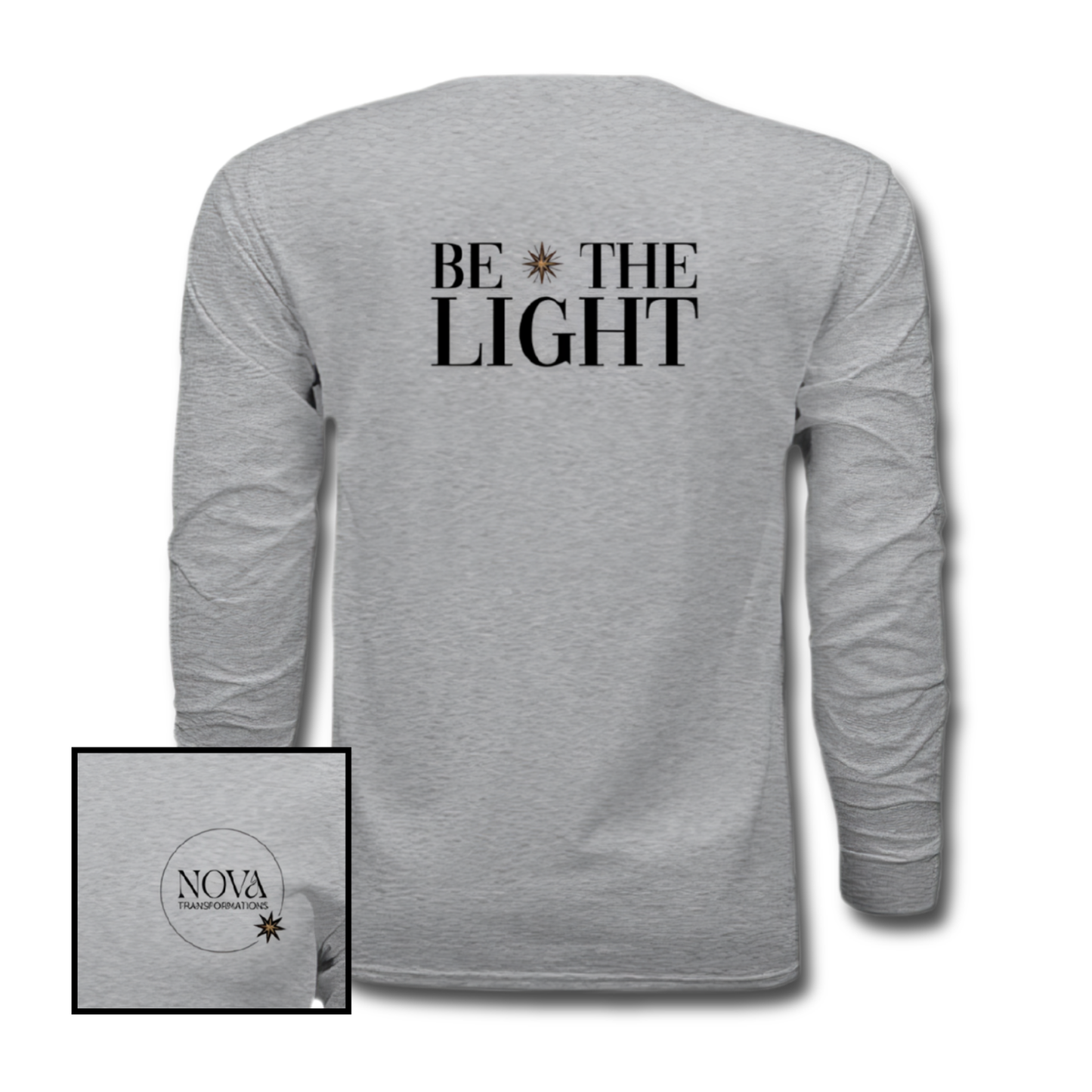 "Be The Light" Jersey Long Sleeve Shirt