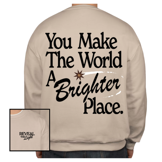 "Brighter Place" Unisex Crewneck