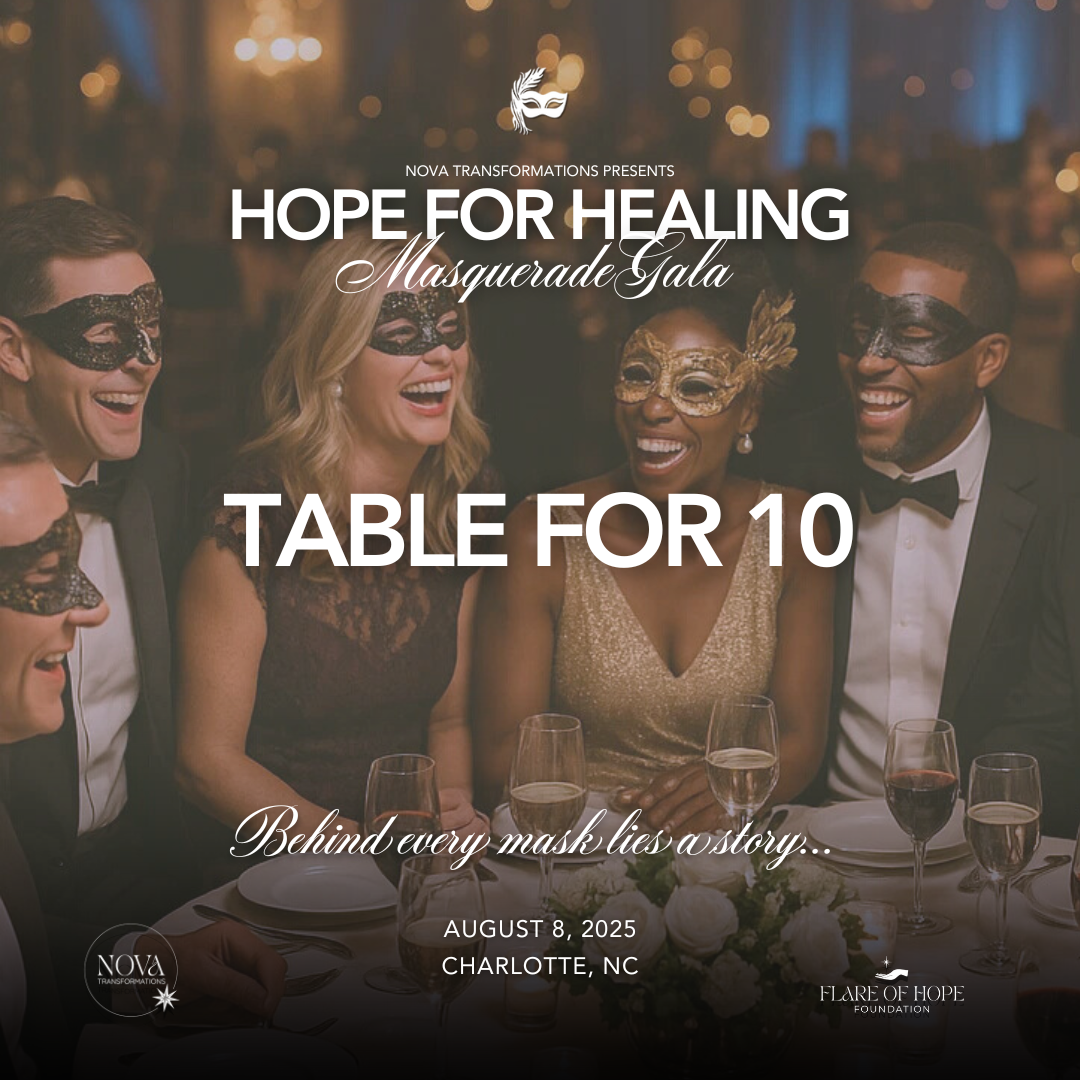 Hope for Healing Masquerade Gala Table